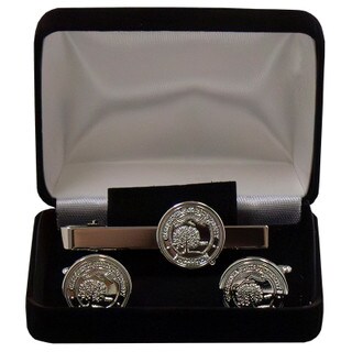 Jardine CSUF Cufflink and Tie Bar Set